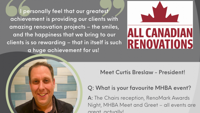MHBA Monthly Profile Curtis Breslaw