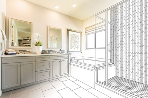 Planning your bathroom renovation - Bathroom Design - Bathroom Remodel - All Canadian Renovations Ltd.