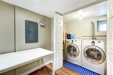 laundry room renovations design dryer washer fit new look new room